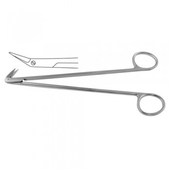 Diethrich-Potts Vascular Scissor Angled 25° - Delicate Blade Stainless Steel, 18 cm - 7"